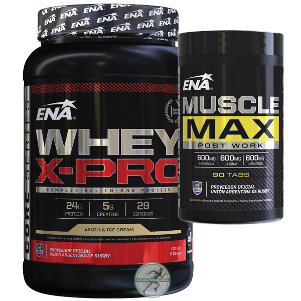 Combo Whey X-Pro + Muscle Max